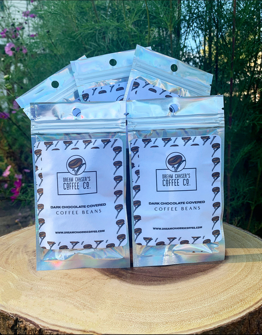 Dark Chocolate Coffee Beans