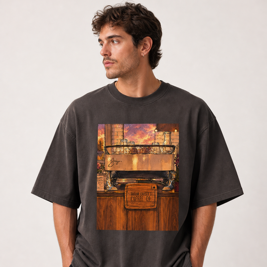Charcoal Valletta Legacy Behind the Bar commemorative T-shirt
